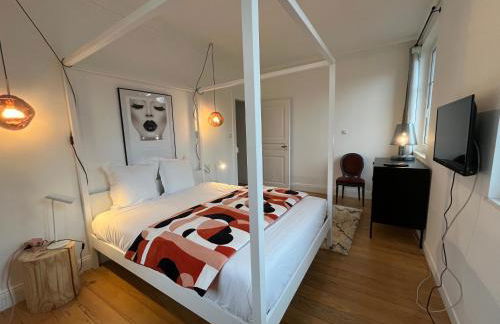 Villa Avril & spa 15 pers- location Villa de Prestige 2 Piscines intérieur et extérieur et sauna - Foto 9