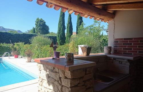 maison piscine privée Robion Luberon idéal famille - Foto 44