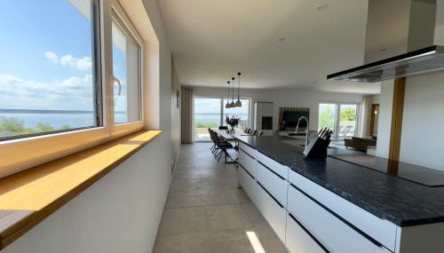 luxuriöse Villa Möwengeflüster - 220qm große Ferienwohnung für bis zu 8 Gästen mit Sauna direkt am Goitzschesee - Foto 5