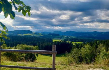 Lindners Hideaways - Bergnest Lodge - Bergblick Fewo 6 Pers Balkon Garten Hund Ski Unterkunft Luftkurort Oberreute nähe Buchenegger Wasserfälle Eistobel Bodensee - Foto 19