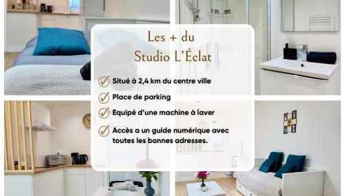 Studio L'Éclat - Parking - Machine à laver & Wifi - Foto 2