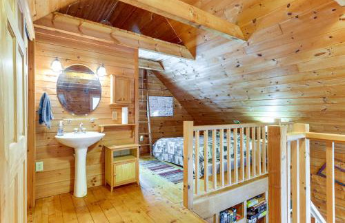 2 Mi to Boat Ramp Log Cabin in New Hampshire - Foto 14