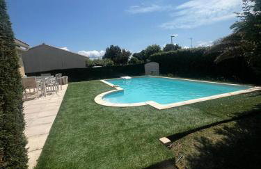 Villa La Hume proche port plage commodités Bassin d'Arcachon avec piscine chauffée - Foto 34
