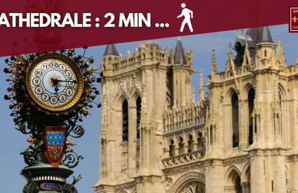 Elegant 120m2-Face cathedrale-6 pers-free Parking - Foto 23