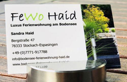 Ferienwohnung Haid Bodensee, Umgebung Bodman-Ludwigshafen, Radolfzell, Überlingen, Luxus FeWo Haid - Foto 1
