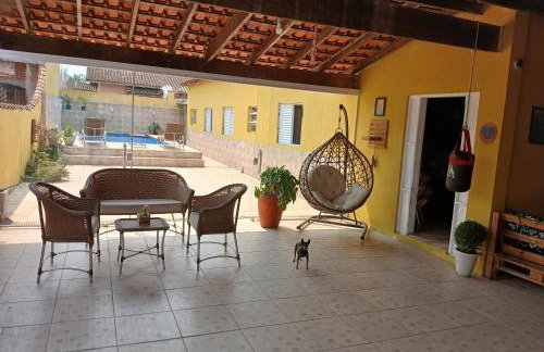 600 metros da praia piscina e churras 3 vagas - Foto 4