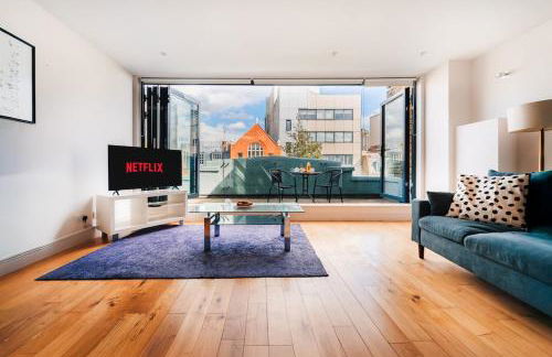 Loft Apartment in Farringdon with a Terrace - Foto 1