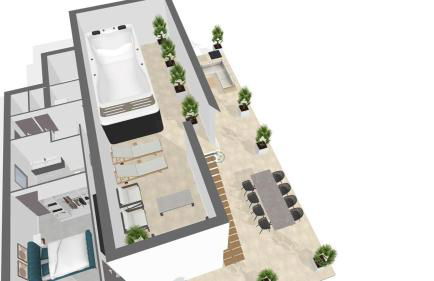 CS Skyline rooftop spa de nage - Foto 39