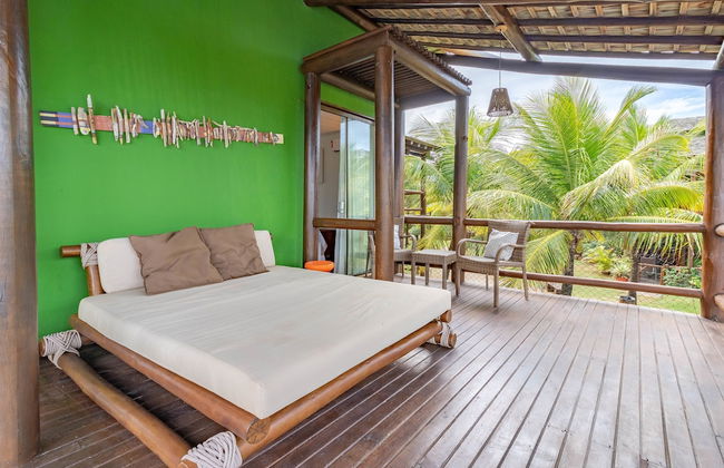 IT15 - Lindo Bangalô Vista Mar -Itacimirim - Foto 19