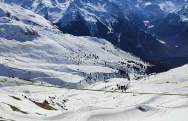 Studio transformé en 2 pièces avec cloison amovible sur La Plagne Bellecôte - Foto 20