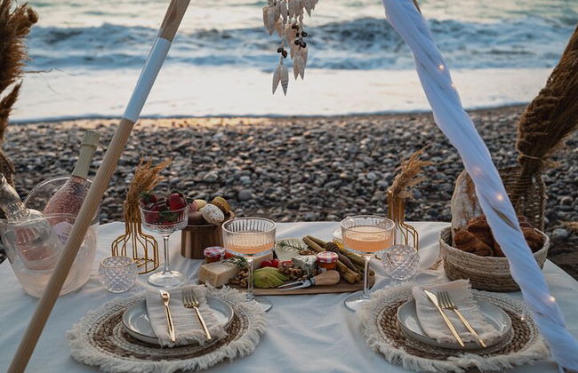 Esperienza di picnic al tramonto sull'isola di Rodi - Foto 2