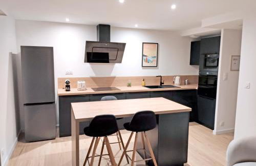 Villa Bel'Odet, appartements modernes au calme, terrasses pour les T2, grand jardin et parking gratuit, à 5 min des plages de Bénodet - Foto 25