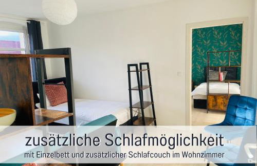 Stadtapartment by LivE it - voll ausgestattete Küche, SmartTV, Waschtrockner, 1-5 Pers - Foto 21