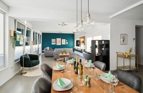 Design-Apartment - Bochum Zentrum - 2 Balkons - 118m2 - Netflix - Foto 6