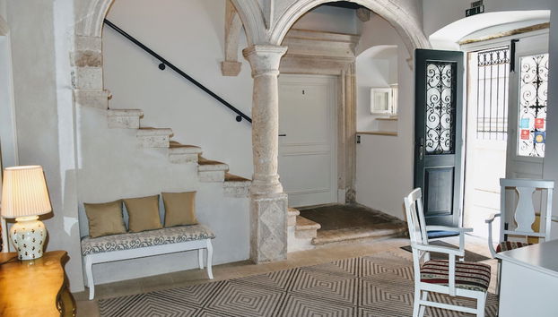 Zona de estar del vestíbulo