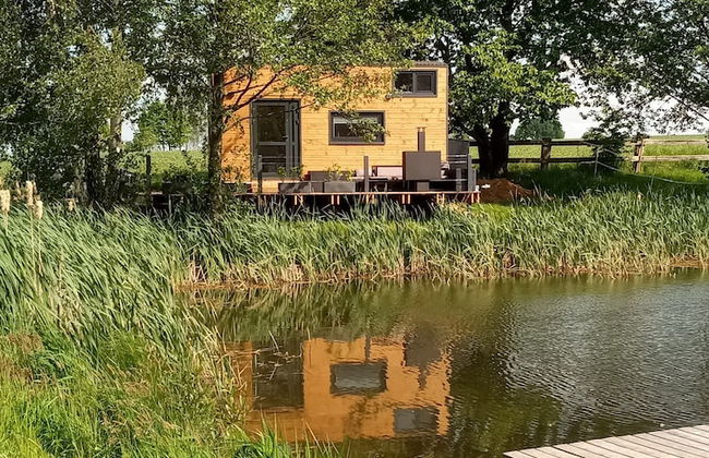 TinyHousebeiDresden – klein, aber fein, beste Lage mit großer Terrasse direkt am Naturteich - Nähe Sächsische Schweiz - Foto 4