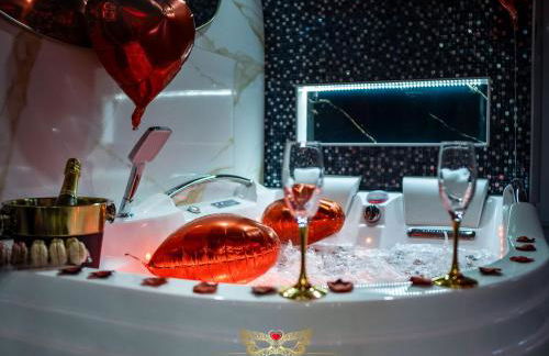 Sensual SPA- Love ROOM Jacuzzi Hammam Terrasse - Foto 16