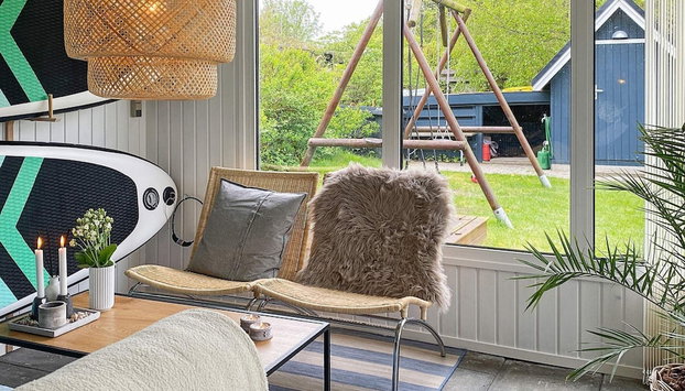 5 Person Holiday Home in Saeby - Foto 2, Zona de estar