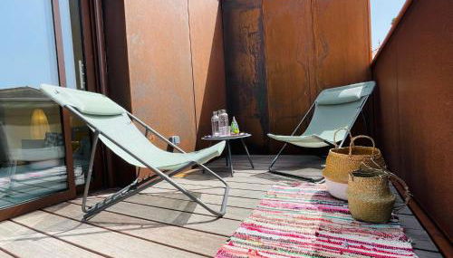 Splendide duplex Saint-Michel - Terrasse & Garage - Foto 4, sunbed