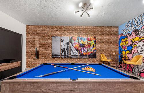 ATL Patio Paradise Pool, HotTub, Theater, GmRm, B-Ball - Foto 17