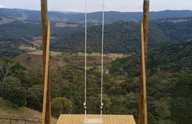 Chalé Alto do Morro 2 - conforto e vista deslumbrante - Foto 33