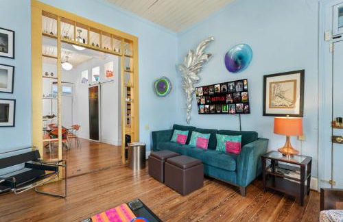 Vibrant Location Artistic Home Downtown King Bed - Foto 8