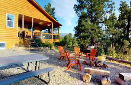 Long View Cabin, Breakfast Deck overlooking the Canyon! - Photo 12