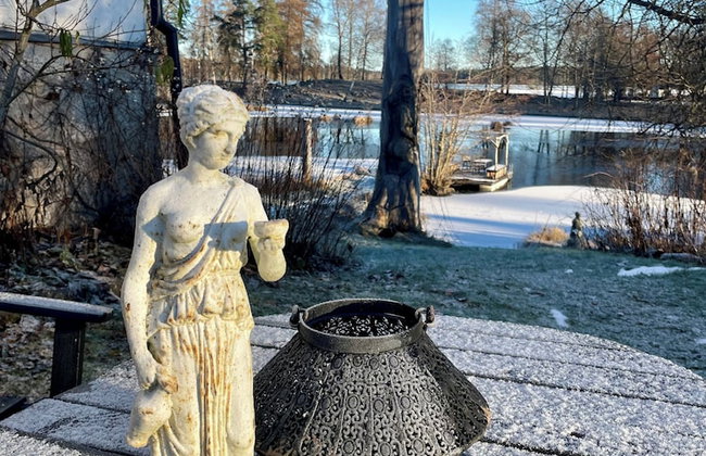 Romantic Cabin Right on the Lake With Fire Place - Foto 33