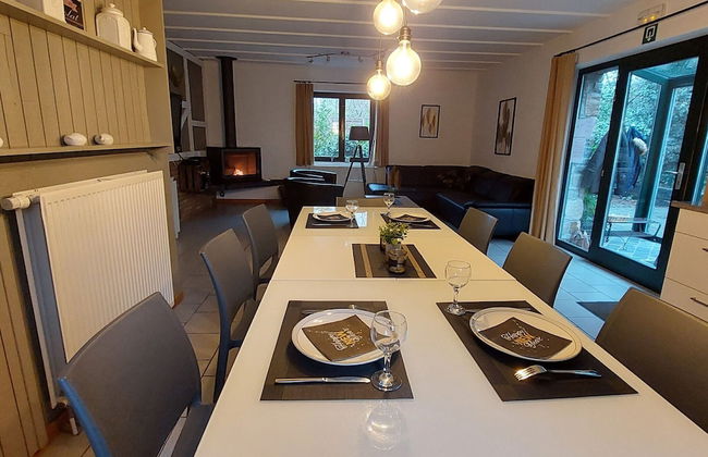 Rustic Holiday Home with Sauna & Hot Tub in Wooded Area - Photo 32