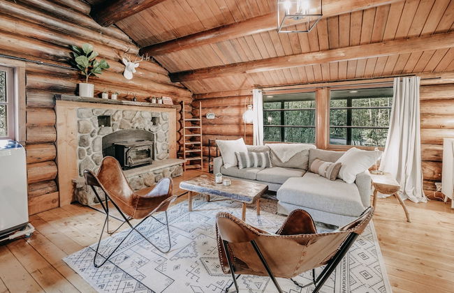 76GS - Genuine Log Cabin - WI-FI - Pets Ok - Sleeps 4 - Foto 11