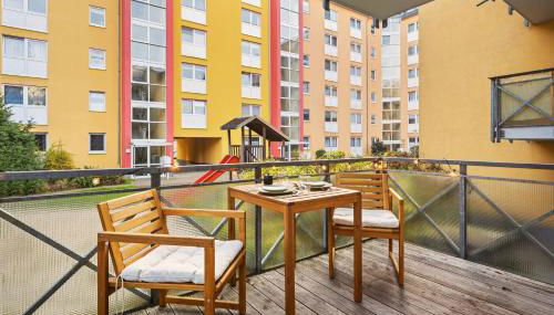 EDLER WOHNRAUM Disney Marvel Studio mit Balkon, Boxspringbett, Kaffeevollautomat, Lift & Parkplatz - Foto 5