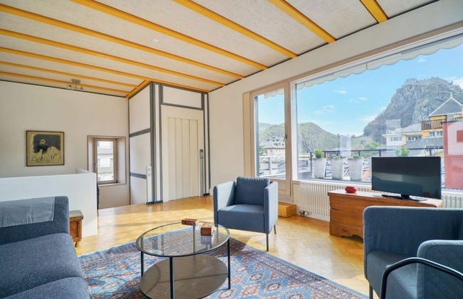 Cozy Penthouse in the old Town of Sion - Foto 8