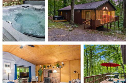 River Cabin w Hot Tub, Screened Porch & Fire Pit - Photo 1