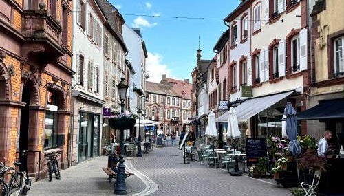 Joli 2 pièces, avec climatisation et grande terrasse, vue sur les toits, zone piétonne - Photo 4