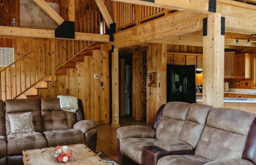 Luxury Log Cabin w Hot Tub Near Carbondale - Foto 13