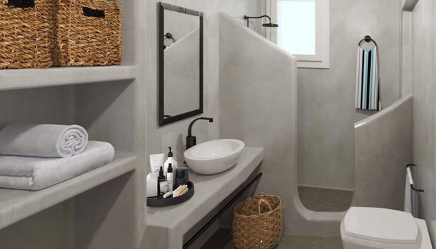 Mykonos Big Blue Villas & Suites At The Seaside - Foto 5, Baño