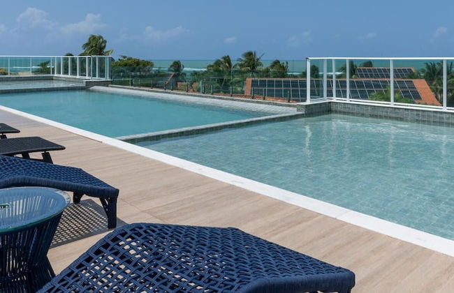 Flat moderno Praia de Serrambi BFS312 - Foto 15