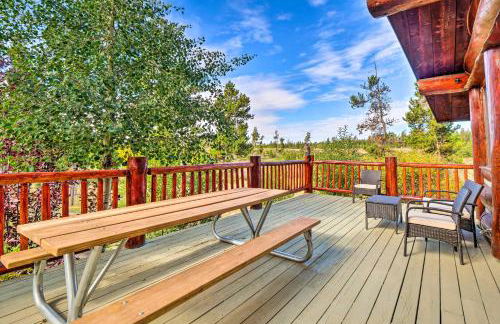 Less Than 1 Mi to Lake Granby Log Cabin with Fire Pit - Foto 25