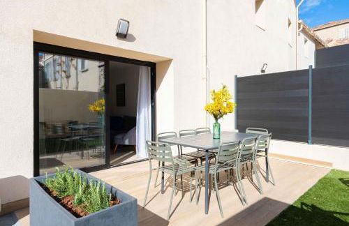 La Maison du Parc I Standing 3 chambres 8 pers Parking Clim Wifi Vélodrome - Foto 36