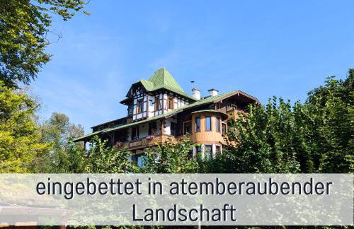 Die Watzmannsuite - Familienfreundliche Ferienwohnung in historischer Villa mit Kamin, Infrarotsauna, Balkon, Garten, nur 10 Gehminuten ins Zentrum von Berchtesgaden - Foto 33