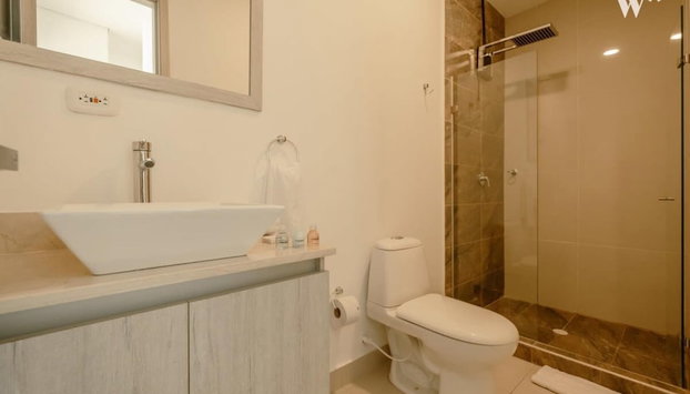 w Stunning 3BR w AC in Cartagena - Foto 2, Habitación