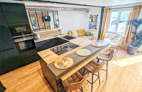 Gîte Oasis Ault - Ciné, Balnéo & Confort à la Mer - Foto 4