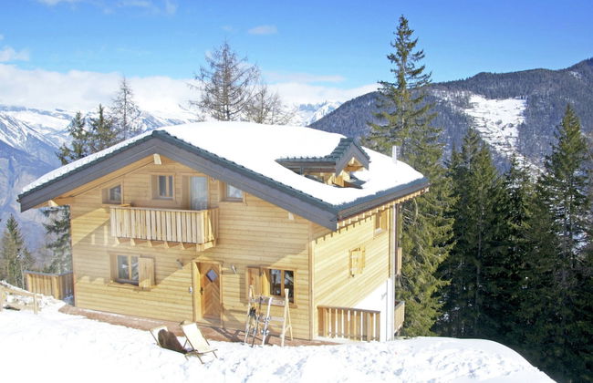 Chalet in La Tzoumaz With Sauna Views - Foto 29