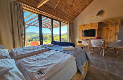 Stodoły w Bieszczadzie domy z basenem i widokiem na góry - Photo 72