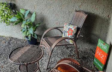 Refúgio com hidro, lareira e jardim em Três Coroas - Foto 46