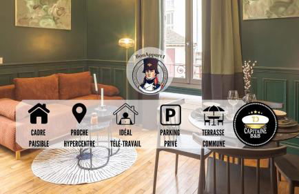 BonAppart 1 - Charme Napoléonien & Confort - Foto 1