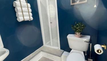 Beech Cottage with Clun Castle View - Foto 3, Shower