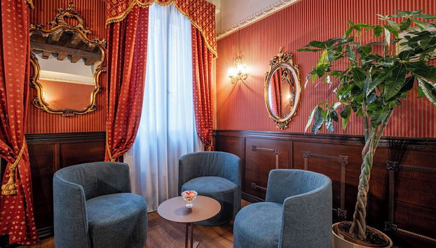 Sala de estar do lobby