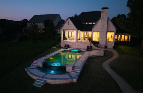 Cedar Creek Lake Villa Pool Hot Tub Dock Fishing Golf Dallas Sleeps 20 - Foto 11