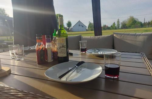 Haus Masuren, bei Ilawa, Angelbootvermietung, Dom czerwony i zielony - Foto 7